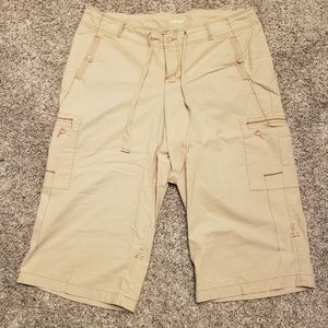 Lane Bryant Wide Leg Khaki Capris, size 20